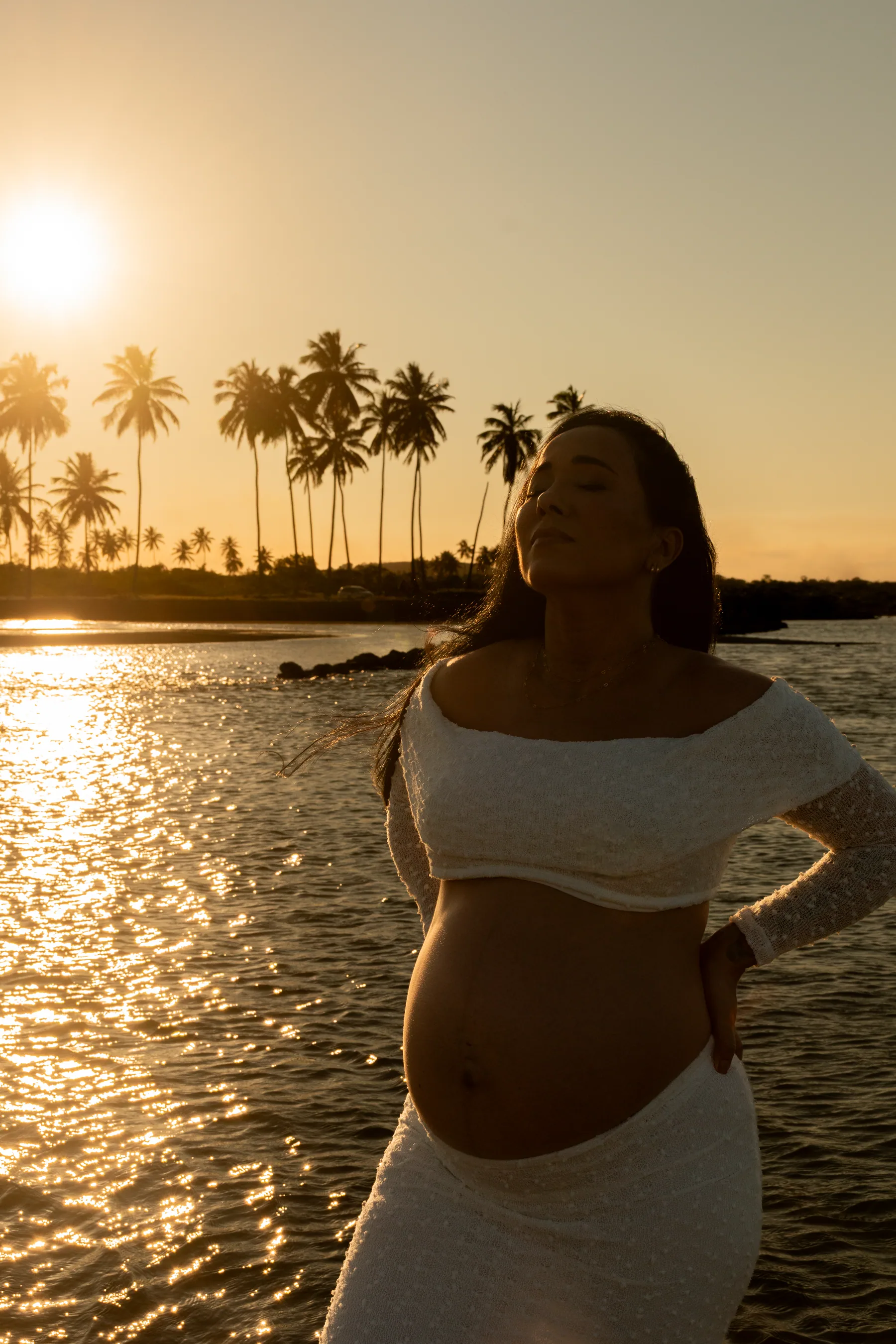 Ensaio ao pôr do sol — registro 1